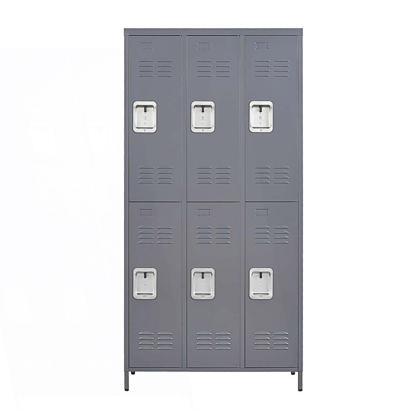 5 Door Metal Cabinet With Lock, Storage Locker Cabinet, Living Room Storage Cabinet