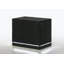 Ventnor 4-piece Modern Black High-gloss Queen Led Bedroom Set 