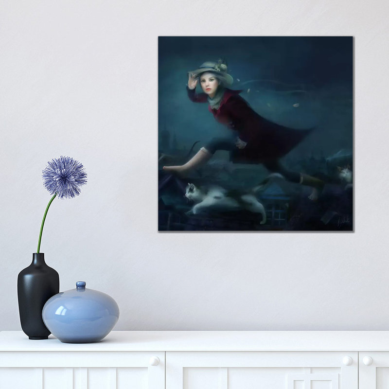 Felidae 1 Piece Wrapped Canvas Wall Art, 45.72 cm H x 45.72 cm W x 1.91 cm D
