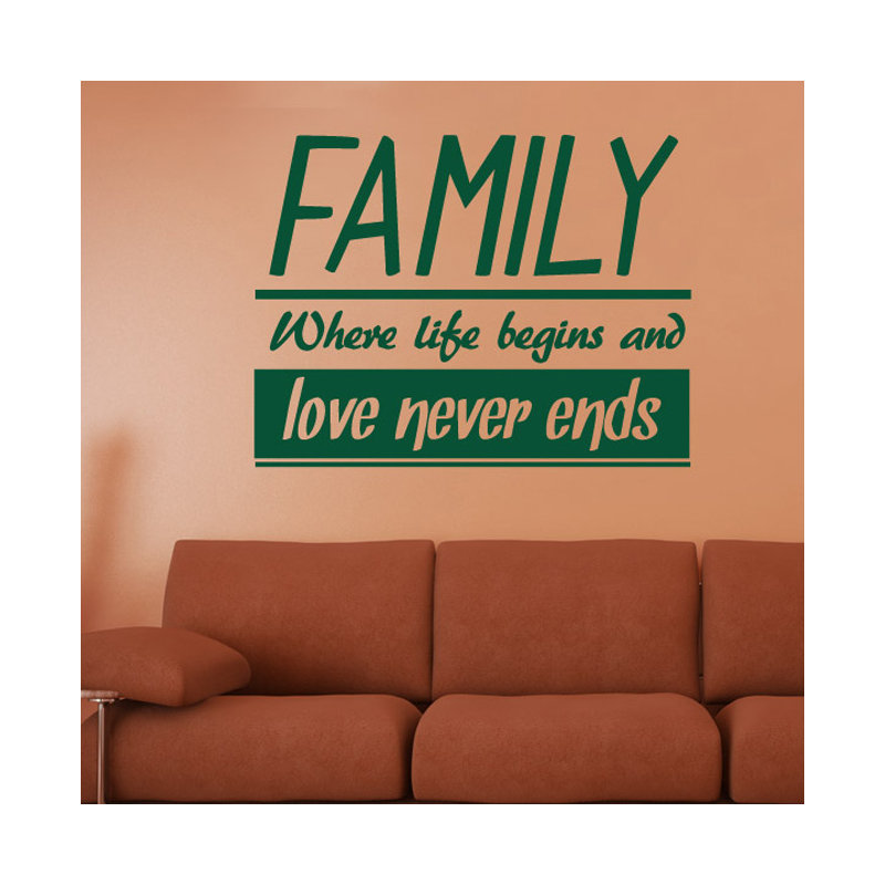 Wall Decal, Green, Medium