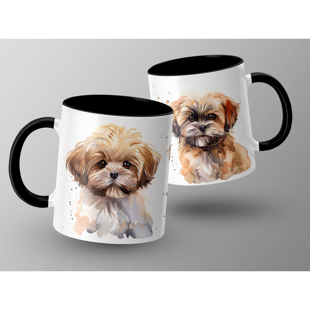 Adorable Shih Tzu Puppy Design 11oz Coffee Mug