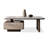 Picture Color Glass-ceramics Rectangular Coffee Table