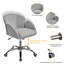 Desk Chair With Petal-shaped Backrest-356614250
