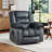 37.8" Wide Comfort Ergonomic Power Lift Recliner Chair with Heated Massage & Adjustable Headrest & Arm Storage-876619278
