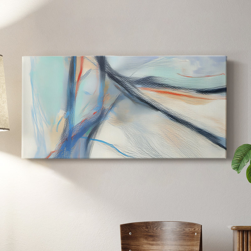 Abstract Series 8 # XXVII-Gallery, toile tendue, H 16 po x l 32 po