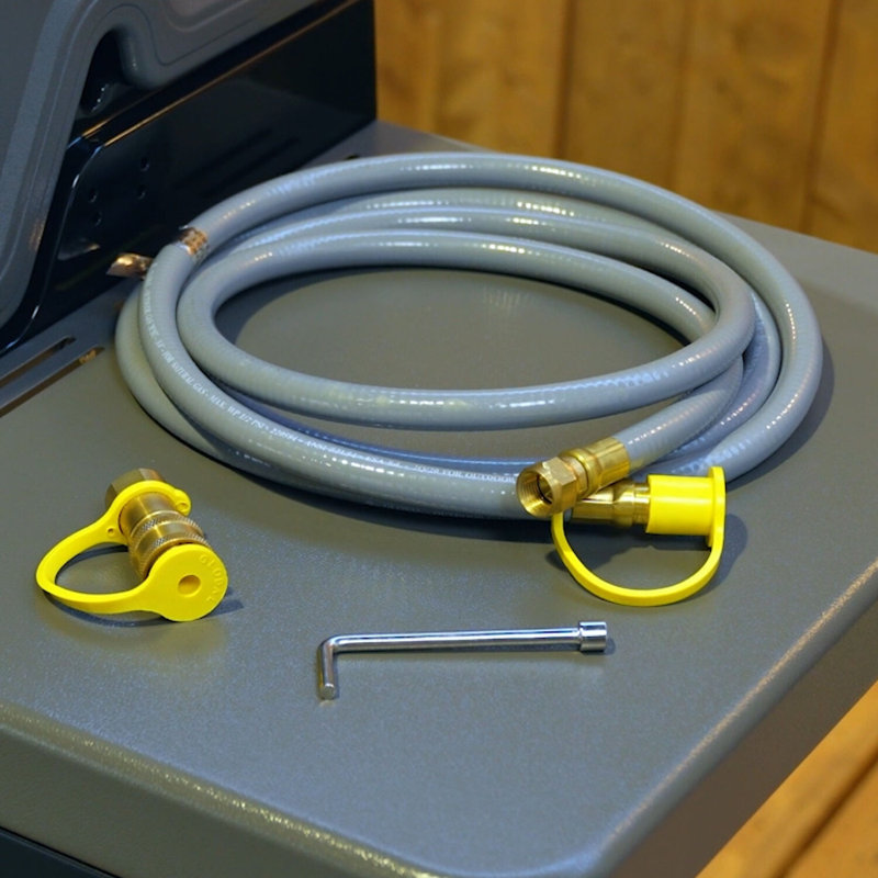 Ensemble de conversion au gaz naturel Coleman pour barbecues Revolution, convertit le propane liquide en gaz naturel