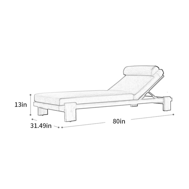 Outdoor courtyard lounge chair, Tan, Light Yellow