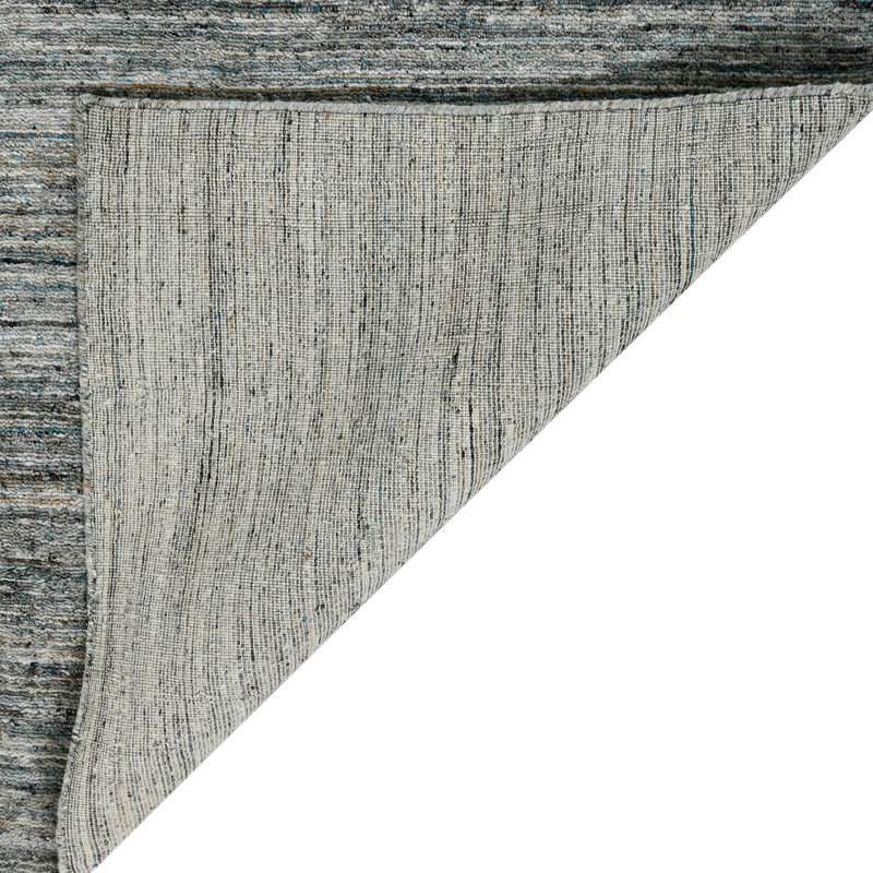 Heaven Transitional Striped Hand-Woven Beige Area Rug, 2' X 3', Rectangle 10' x 14', Gray