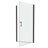 Universal Pivot Shower Door,Open Outside,With 1/4" Tempered Glass-112514125