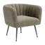 Chaise d'appoint Deco Tweed vert