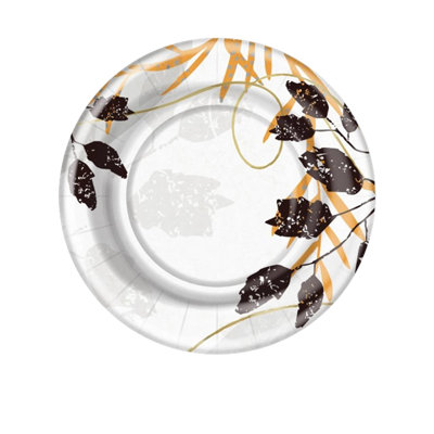 Hanna K Signature Leafy Canopy 8" Salad/Dessert Paper Plates