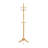 Natural Finish Classic Coat Rack Wood, 10 Hooks Coat Hanger Stand Entryway Home Furniture 1Pc-2081843338