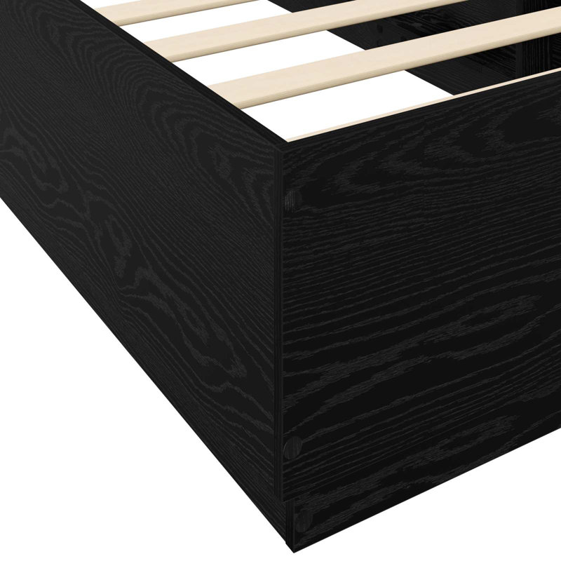 Bed, Black Oak