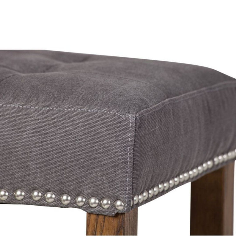 Tabouret de comptoir 26 po Kimbler, Gris