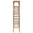 Alessja 118cm W x 40cm D Solid Wood Arbour in Brown