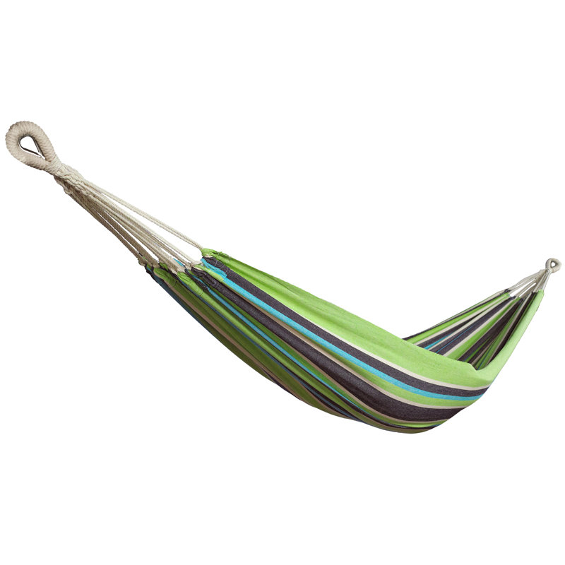  Hamac simple avec boucles de corde et sangles d'arbre, 220 lb, Country Club