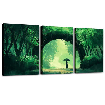 3 Piece Wrapped Canvas Print