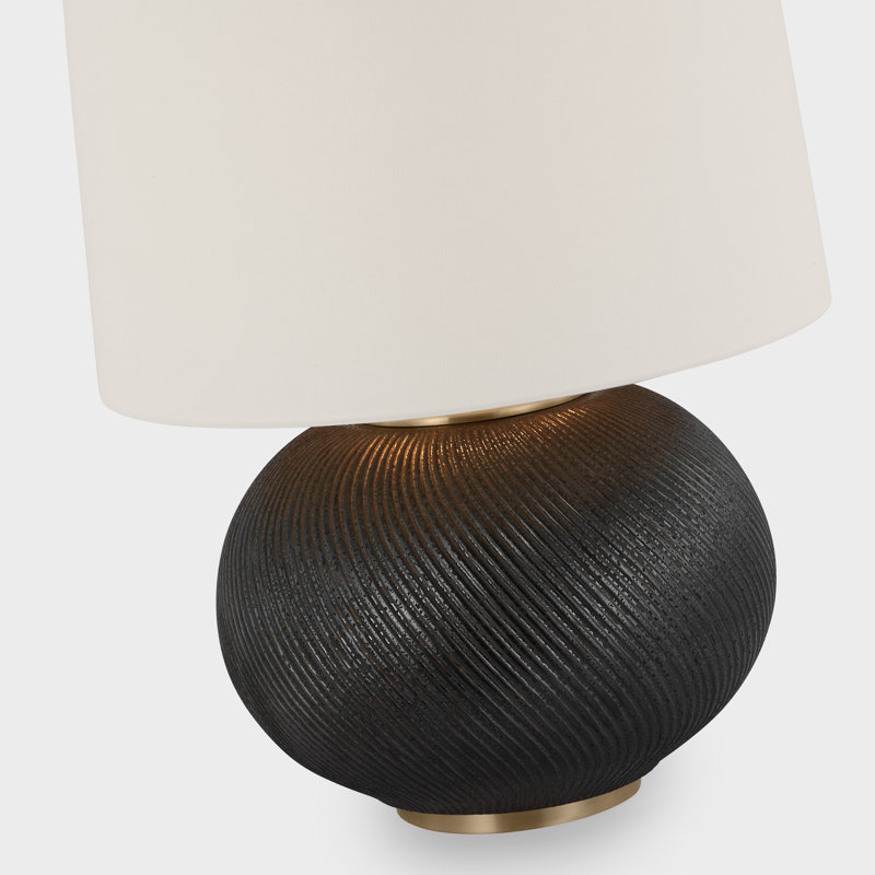 Mirelle Table Lamp, Crystal Bronze