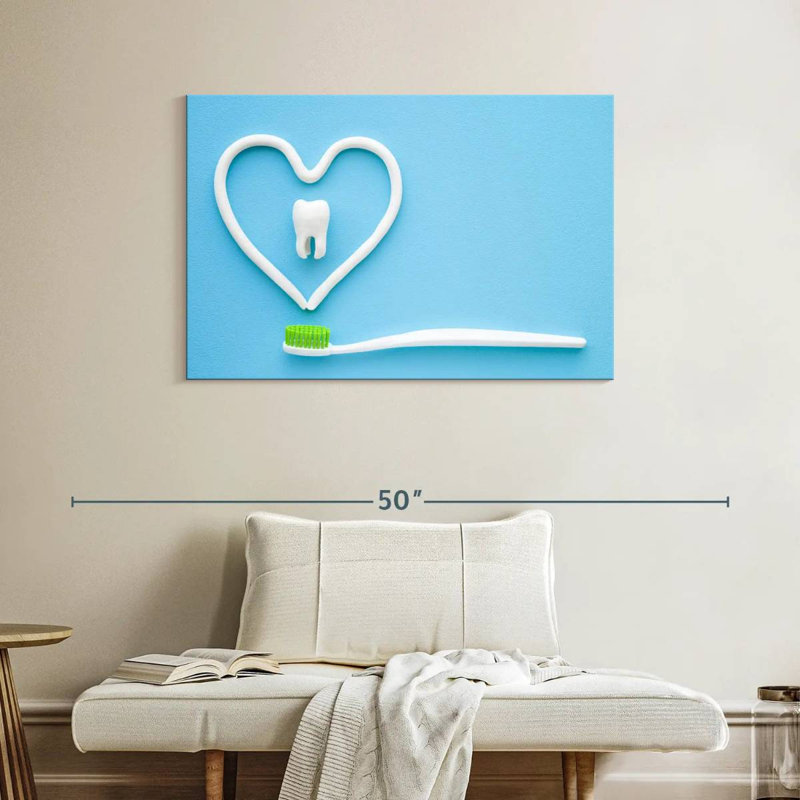 Alcaraz Love Your Teeth, 26" H x 39" W