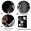 «Black and White Giraffe Portrait Majesty I», reproduction sur toile-1504781771-1504781774