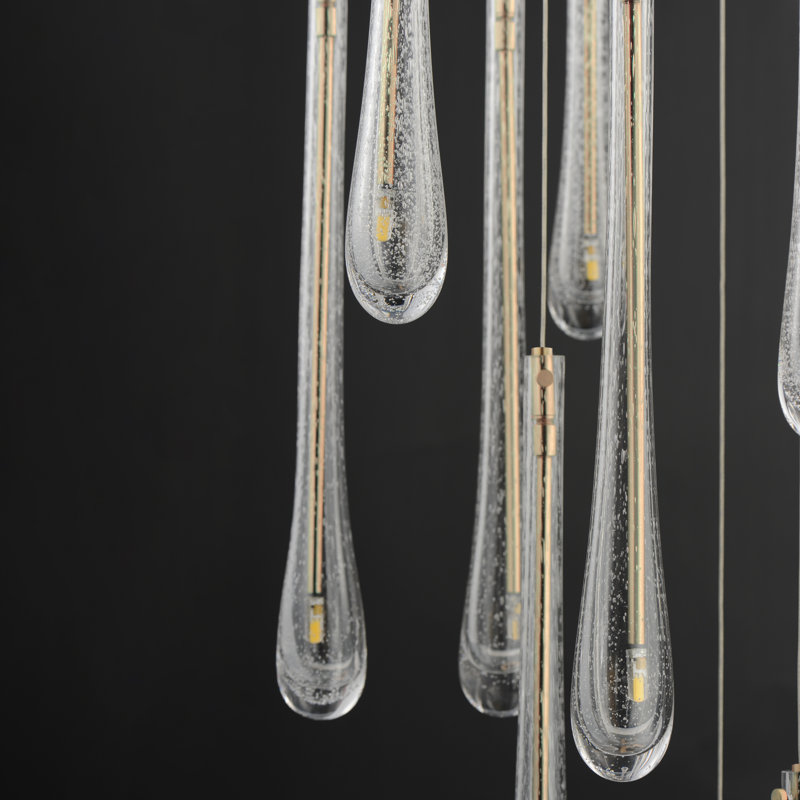 18 - Light Cluster Pendant, Gold