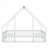 House-Shaped Floor Bed with Fence, Guardrails-834386816-834386831