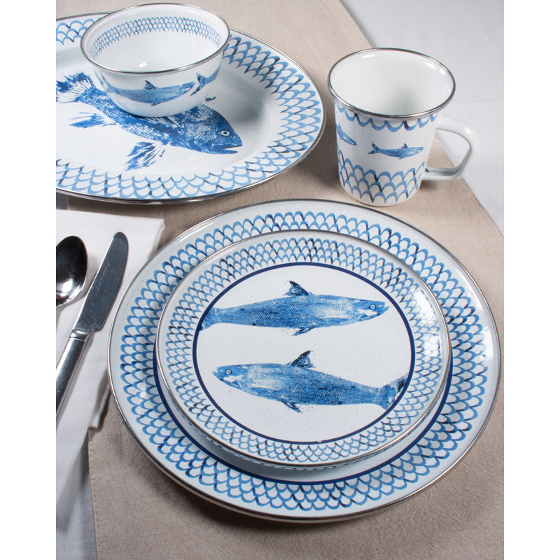 Fish Camp 10.75'' Dinner Plate