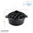 Hepp 0.55 Gal. Warm Mist Steam Tabletop Humidifier Cast Iron-2006942579