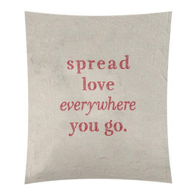 Tapisserie de polyester à l’quoted love quot