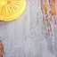 Tapis abstrait gris / rouille Omaree-1548234422