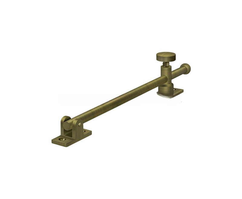 Casement Stay Adjuster, Antique Brass