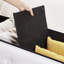 Nairne 110cm Wide Faux Leather Tufted Rectangle Solid Colour Storage Ottoman with Storage-764400712