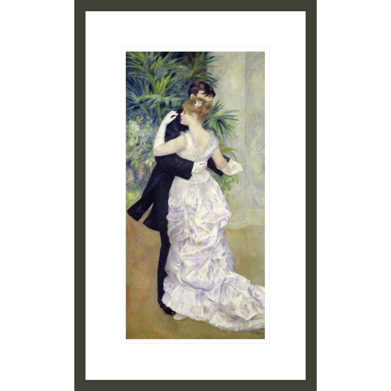 Danse dans la villePierre-Auguste Renoir - Impression giclée sur cadre, H 21,75 po x l 13,49 po
