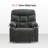 Wide Power Recliner Lift Chair with Extended Footrest For Big People, Fabric-552791347