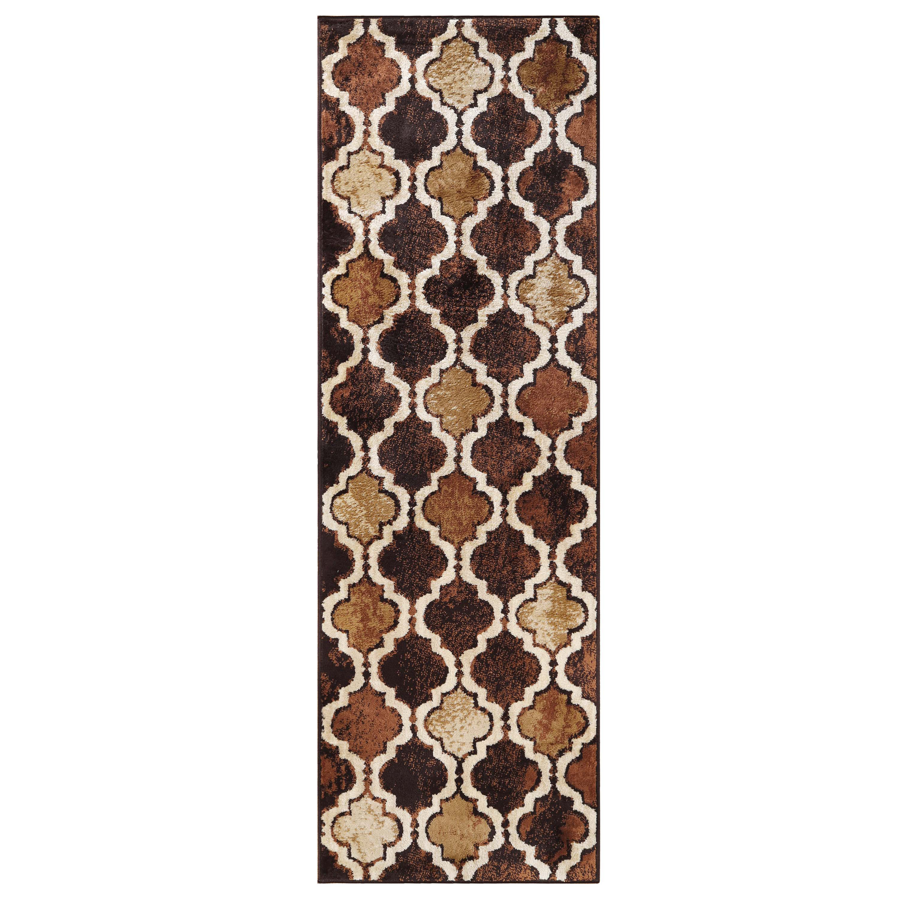 Lark Manor Ahtziry Contemporary Geometric Trellis Indoor Area Rug or