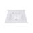 25 Quartz Material 1 Single Bathroom Vanity Top Yes Sink-62524969