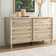 Harry Willow Place 6 Drawer 59.05" W Double Dresser