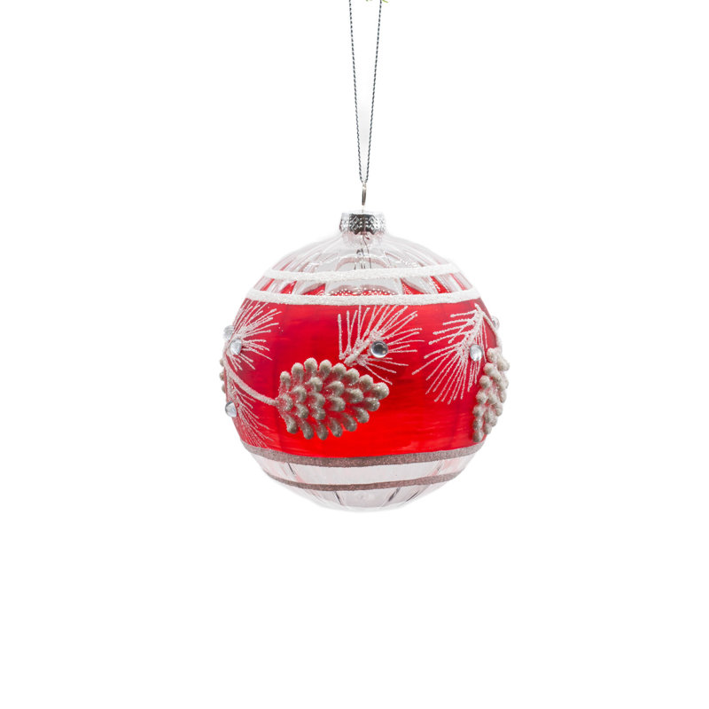 Ornement boule en verre Finau