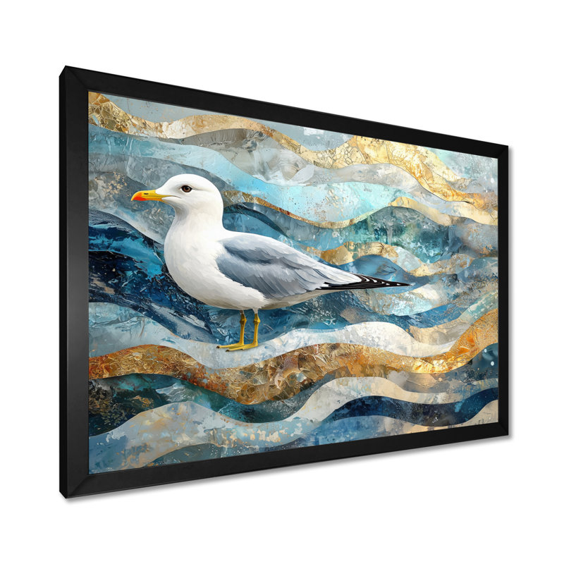 Hardison - Animals Wall Art, Single Picture Framed Print, 30" H x 40" W, Black