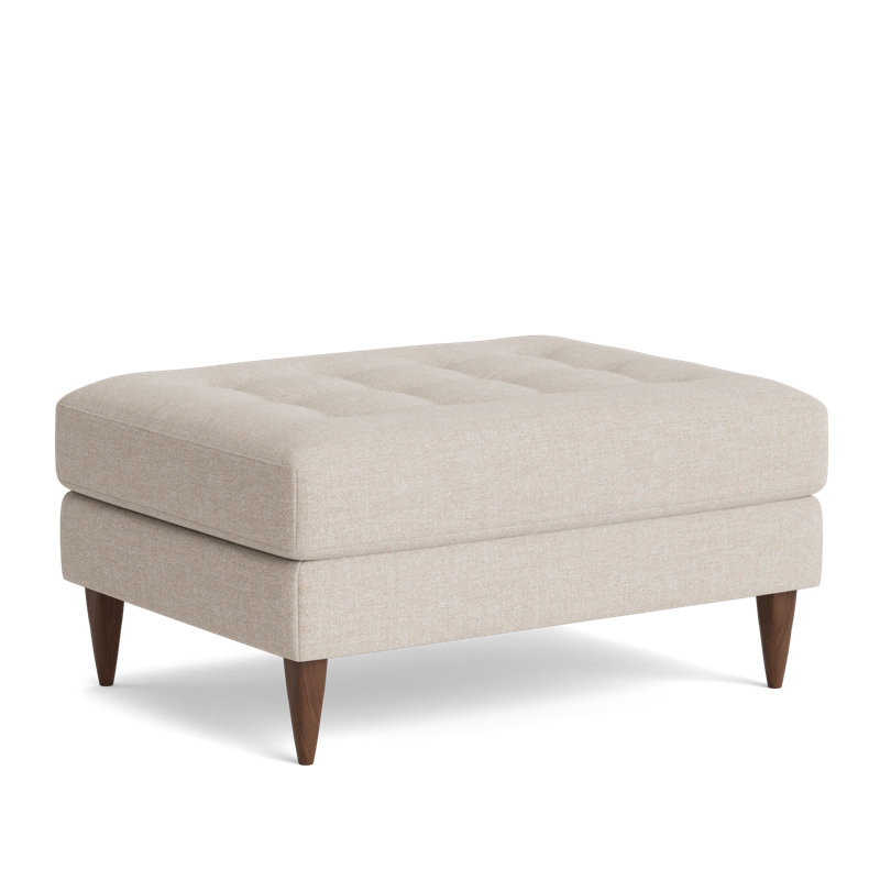 MCM Ottoman, Performance Weave - Natural