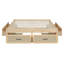 Lit plateforme double avec 6 tiroirs de rangement-1336617362-1336617375