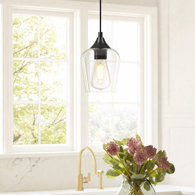 Pendant Light Fixture with Adjustable Height