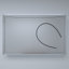 48 po Armoire à pharmacie large en aluminium à fixation en surface avec temps / température, grand miroir en aluminium, miroir de brouillard, panneau à détection automatique avec horloge, métal antirouille, bandes à densité de densité