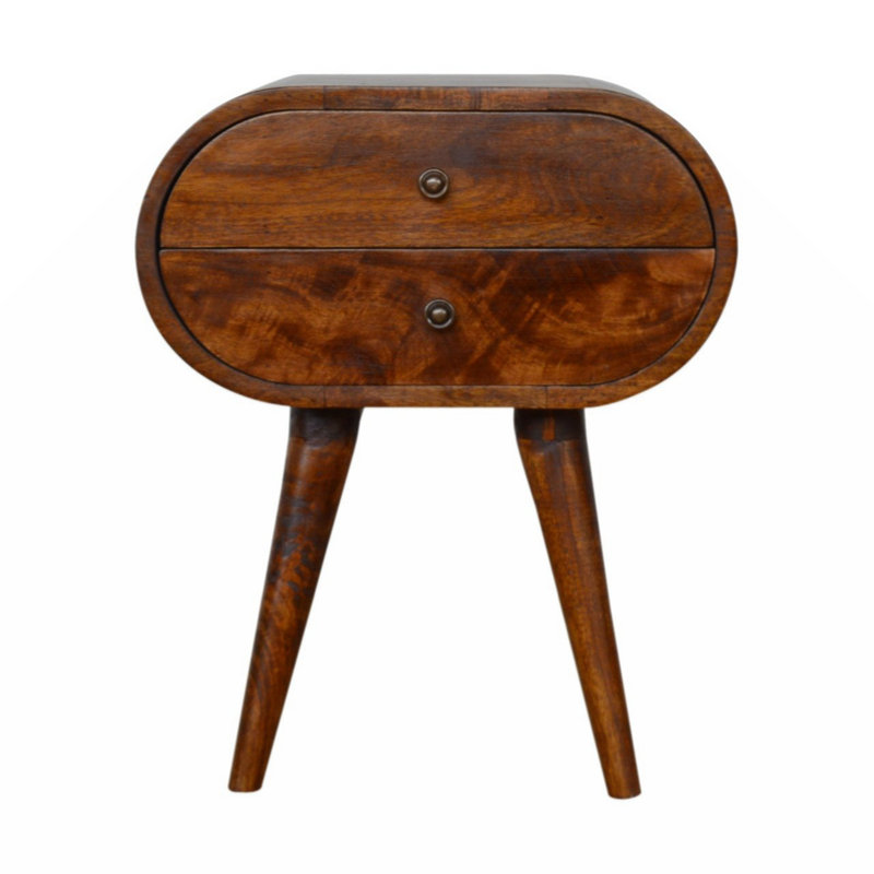 Bridgette 17.7'' W Solid Wood Nightstand