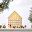 Calendrier de l'Avent de Noël en bois