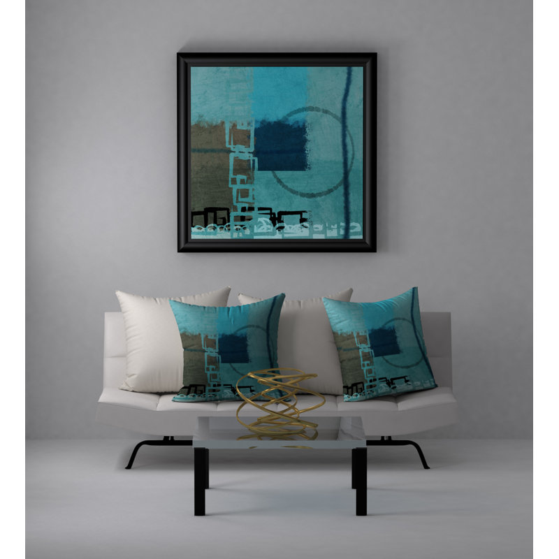 Coussin décoratif carré incontestable, 18 po x 18 po