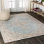Tapis bleu clair / ivoire Mordecai-1609513244