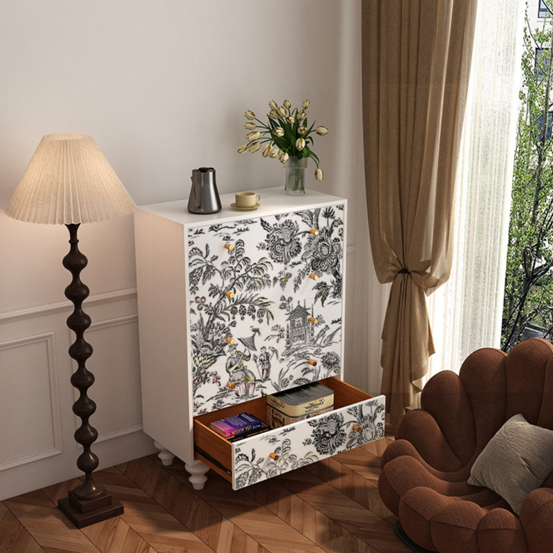 Modern 5-Drawer Entryway Accent Chest