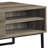 Oak & Black Finish Coffee Table