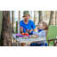 Table pliante réglable en aluminium, légère, portable avec poignée pour le camping, la plage, le bureau (grand)-66055221